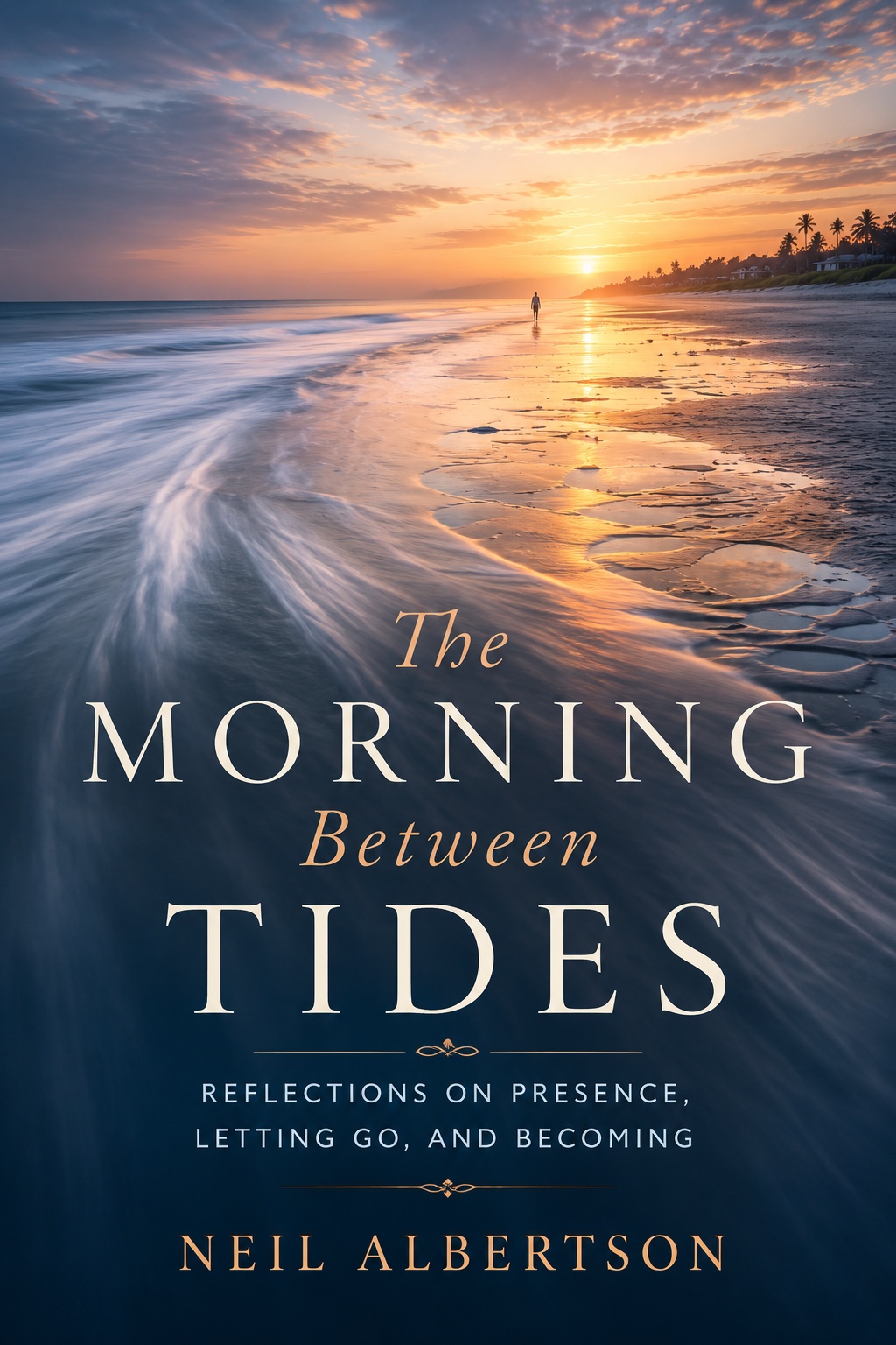 The Morning Between Tides by Neil Albertson — official book cover